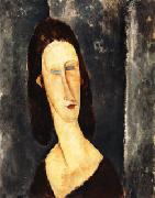 Blue Eyes ( Portrait of Madame Jeanne Hebuterne )